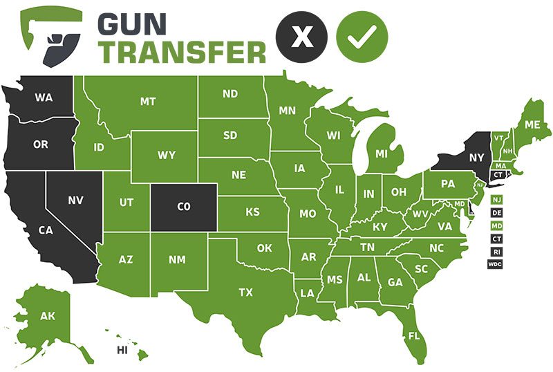 Safe private gun transfer